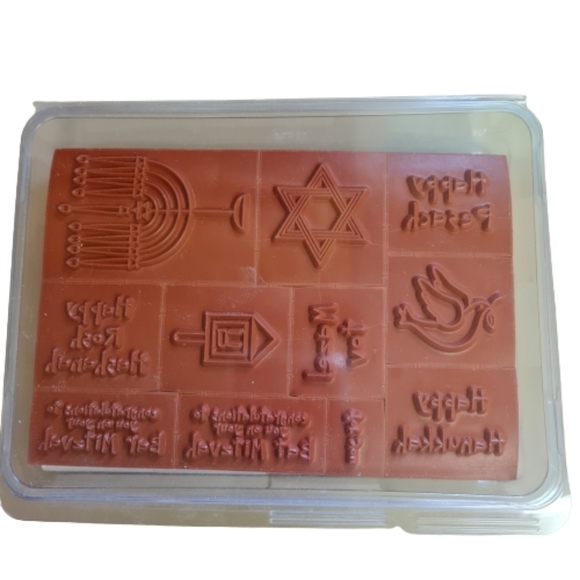 Religious Rubber Stamps- new - IOB - Picture 2 of 3